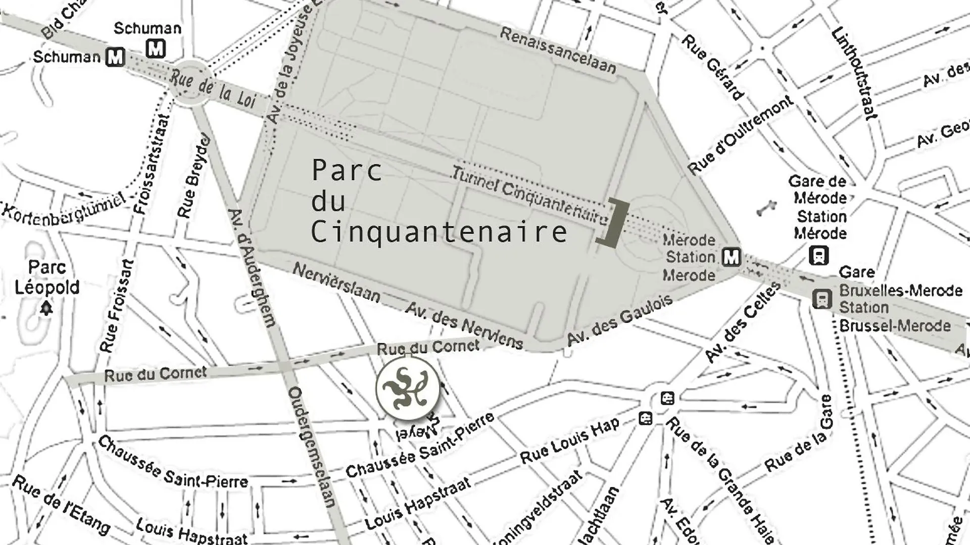 B&B A Côté du Cinquantenaire Bruxelles